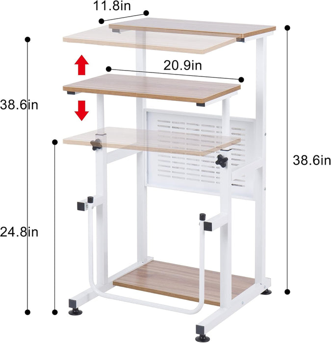 Adjustable Height Standing Desk for Modern Workspaces - ShipItFurniture