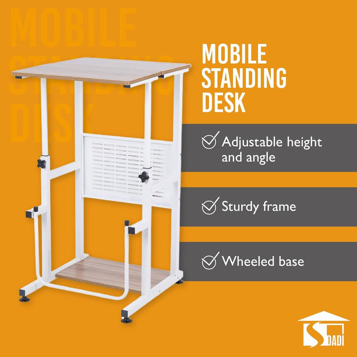 Adjustable Height Standing Desk for Modern Workspaces - ShipItFurniture