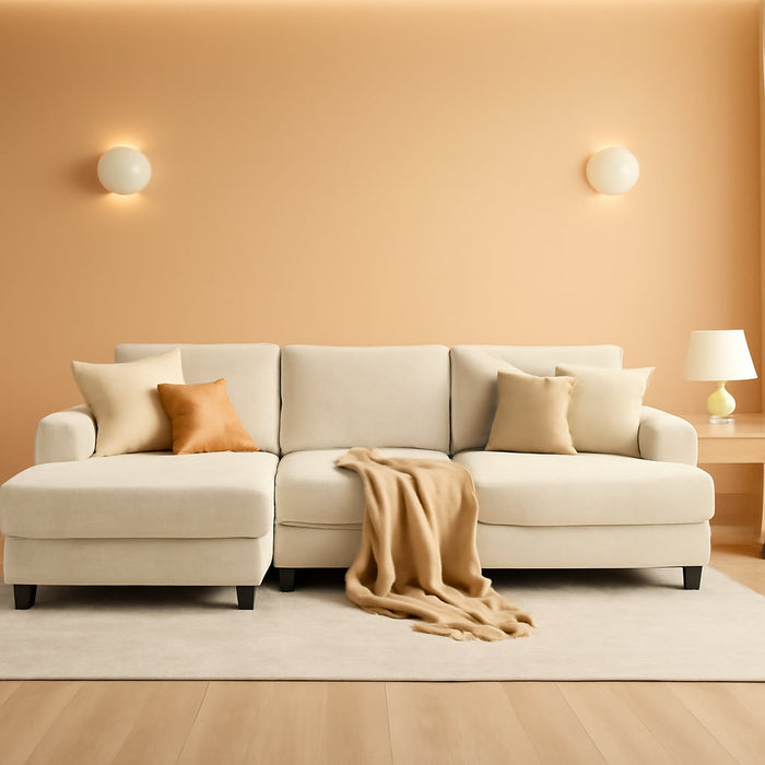 Sleeper Sofa Bed 112Inches PullOut LivingRoom Comfort