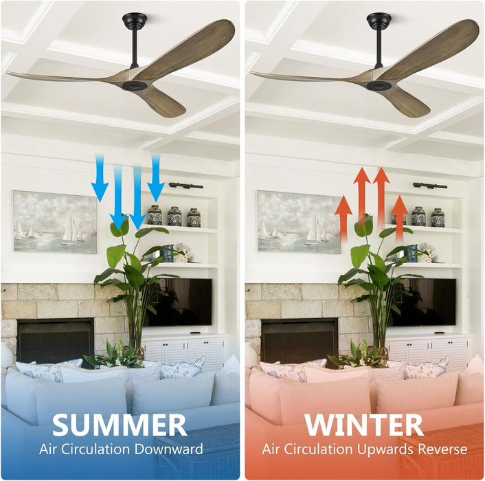 Expert Design 52 Inch Indoor Outdoor Ceiling Fan