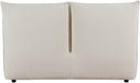 Linna Chenille Upholstery Eastern King Platform Bed in Beige