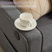 65Inch MidCentury Tufted Upholstered Couch USB Ports