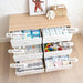 White Baby Dresser for Bedroom, 6 Drawer Organizer for Closet Storage