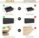 Black 9 Drawer Dresser for Bedroom, Long Dresser with Deep Drawer,Modern Wide Wood Storage Chest of Drawer, Bedroom Storage Furniture,Tv Stand for Living Room