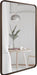 Bronze Bathroom Mirror, 24X40’’ Rounded Rectangle Oil Rubbed Bronze Mirror in Premium Tube Metal Framed 1’’ Deep Wall-Mounted Mirror Horizontal/Vertical