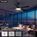 52 Inch Ceiling Fan With EnergyEfficient Illumination