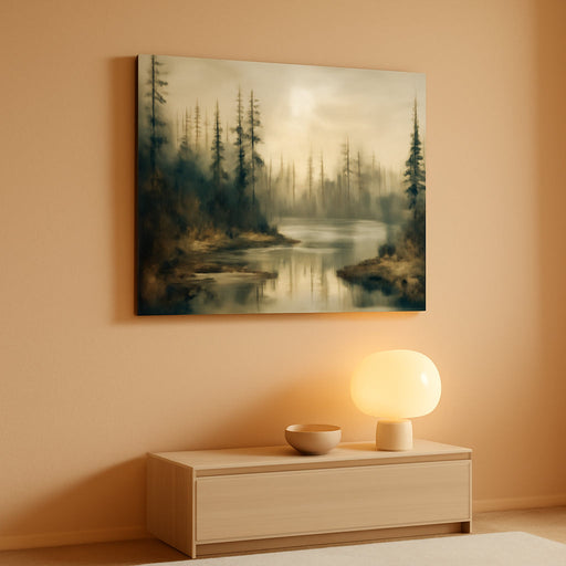 MuseumQuality Canvas Landscape Wall Art 30x60 Inches