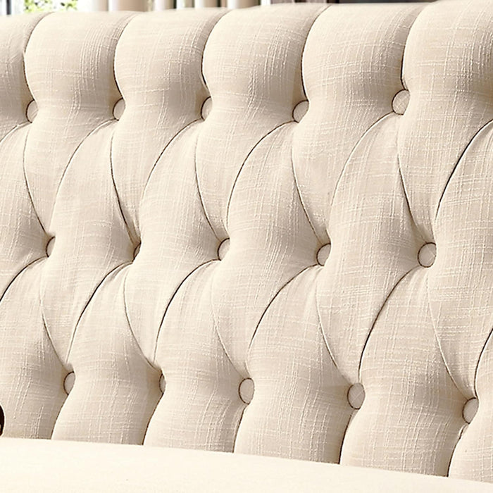 Beige Loveseat Sofa for Living Room