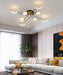 Modern Pendant Light LED Nordic Lamp Gold Black Hanging Chandelier Ceiling Lights Dimming Remote Control Lighting Fixture