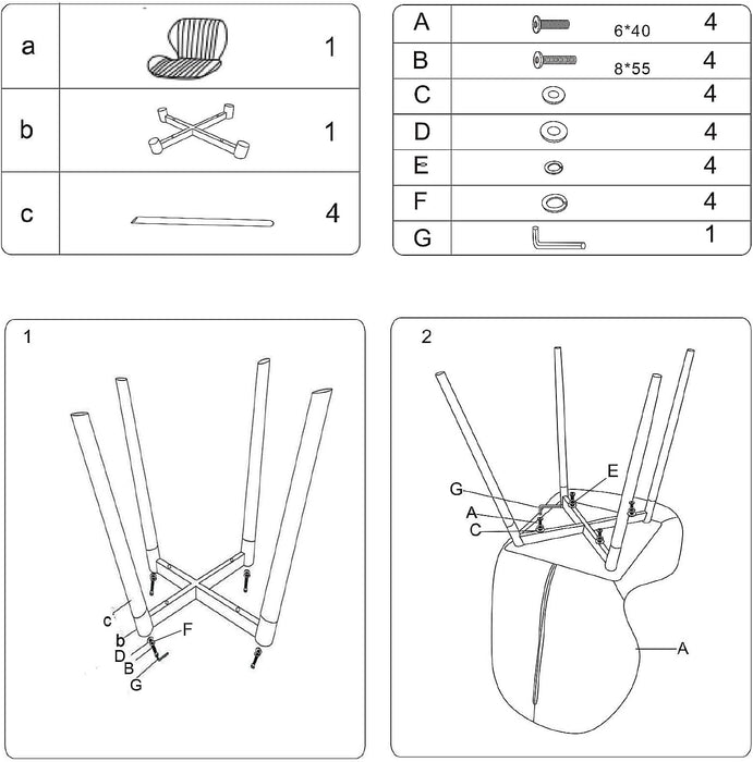 Mid Century Modern Dining Chairs Set of 2, Upholstered Kitchen Dining Room Chairs, Velvet Comfortable Dining Chair with Metal Legs, for Kitchen, Dining, Living Room, Yellowish Brown
