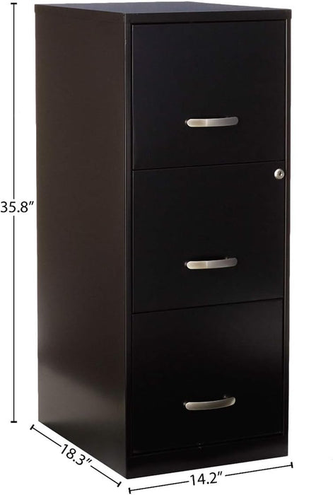 SOHO 18" 3-Drawer Vertical File