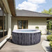 Inflatable Hot Tub Spa, 65 In, with Control Panel, Floor Protector Mat, Portable Hot Tub Cover, Outdoor Hots Tubs