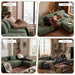 Green Corduroy 108Inch Luxurious Sectional Sofa Set