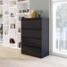 Commercial 4-Drawer Lateral File Cabinet, Letter/Legal Size, Lockable, 52.36" H X 36" W X 18.62" D, Black (60925/17454)