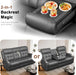 Recliner Sofa, Massage Flip-Back Reclining Sofa 3 Seater Sets Heavy Weight Capacity, RV Loveseat Clearance, Recliner Couch with Storage, Cup Holders, Wall Hugger Couches for Living Room