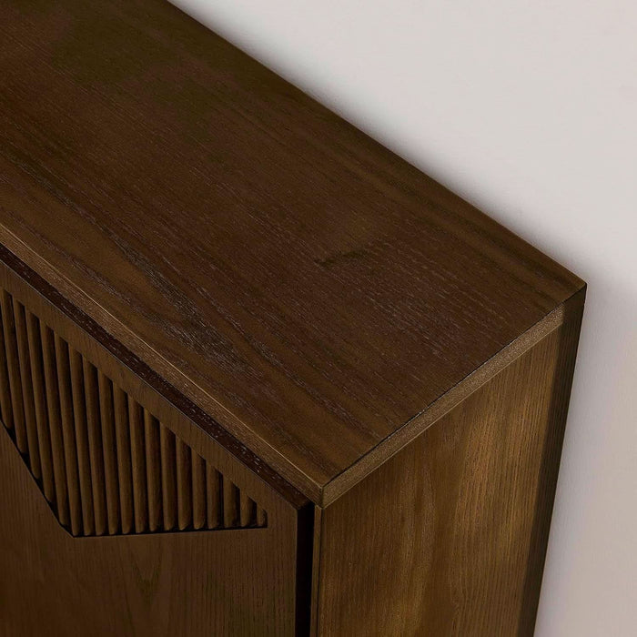 39" Small Sideboard Buffet Cabinet,Narrow Entryway Storage Cabinet