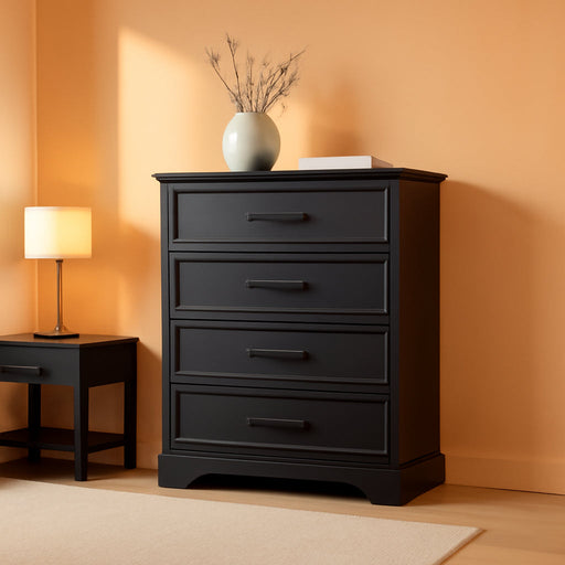 Black 36 Inch Dresser With USB Charging Station Furniture