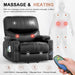 Large Lift Chair with Heat, Massage, & USB