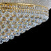 31 - Light Large Empire Crystal Chandelier for High Ceiling Foyer Entryway Staircase Living Room Dining Room Gold Finish