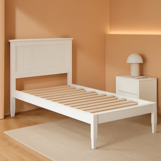 , Nantucket Twin XL Platform Bed, White
