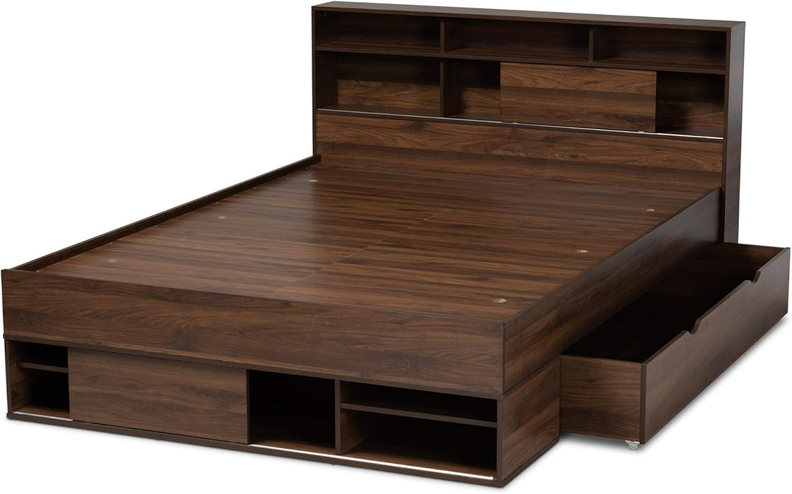 Beds (Platform), Queen, Dark Brown