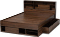 Beds (Platform), Queen, Dark Brown