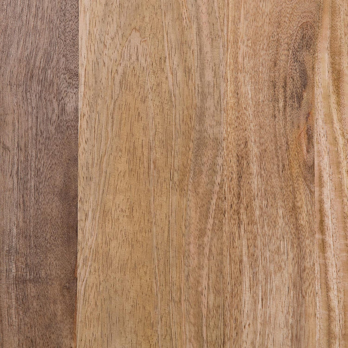 Amberly Rustic Metal 24 Inch Saddle Counter Height Stool (Set of 2) in Natural/Black, for the Dining Room and Kitchen - ShipItFurniture