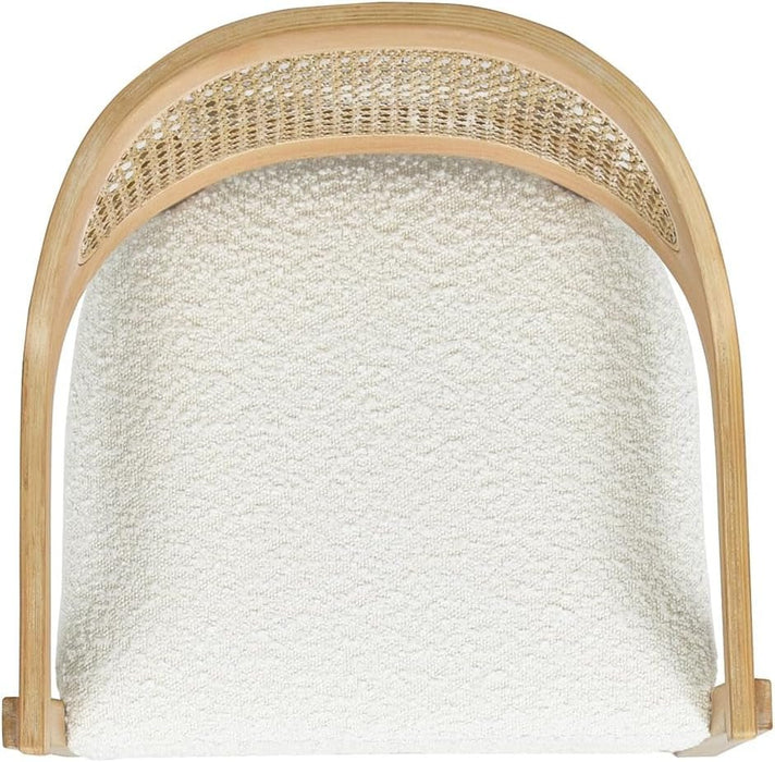 Americana Mid - Century Modern 26" Cane Back Counter Stool - ShipItFurniture