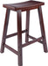 Satori Counter Stool, 24", Walnut