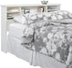 Transitional Engineered Wood Full-Queen Headboard in White