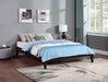 Home Furnishings - Hounslow - Wood - Universal Platform Bed with Fully Slatted Frame, Pre-Drilled Holes and Center Rail - Bedroom - Queen Size - Black - 306129Q