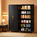75 Inch IndustrialGrade BlackSteel Storage Cabinet Pro