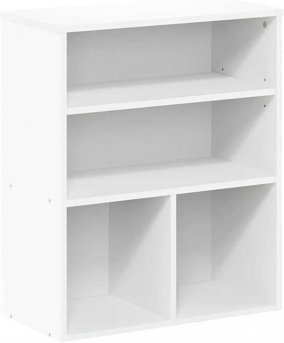 Pasir 3 Tier Display Bookcase, White