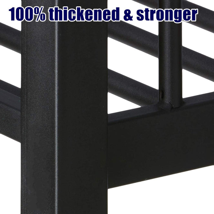White FullSize DurablePremiumQuality Bunk Bed Frame