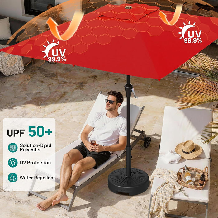 Rectangle Outdoor Patio Umbrellas