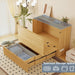 Oakwood Murphy Bed Cabinet With Integrated Charging