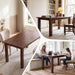 47.5"-59" Farmhouse Extendable Dining Table for 4-6, Coffee