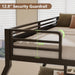 TwinOverFull Bunk Bed With Industrial Guardrail System