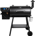 ZPG-550B2 Wood Pellet Grill & Smoker with PID 3.0 Controller, 553 Sq in Cooking Area, Meat Probe, Hopper Cleanout, 8 in 1 BBQ Grill Outdoor Auto Temperature Control, Black