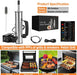 Portable Electric Smoke Generator, Adjustable Smoke Control, Fits 99% Pellet Smokers & Grills, Cold/Hot Smoking Modes for Meats/Salmon/Cheeses, with BBQ Smoker Guide