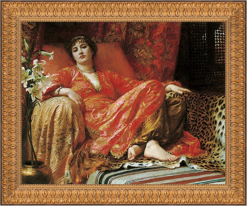 Leila (Passion), 1892: Canvas Replica Painting: Medium
