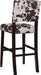 Udder Madness Corey Bar Stool, 19"W X 22.5"D X 44.75"H, Brown