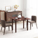 40" Foldable Rectangle Dining Table, Wooden Kitchen Table for 2-4