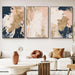 Abstract Canvas Paintings Blue Gold Pink Abstract Wall Art Abstract Pink Oill Painting Pink Blue Gold Abstract Pictures Wall Decor Pink and Blue and Gold Abstract Painting Modern Abstract Art No Frame