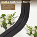 ThirtyByThirtyInches Black Vanity Mirror Aluminum Frame