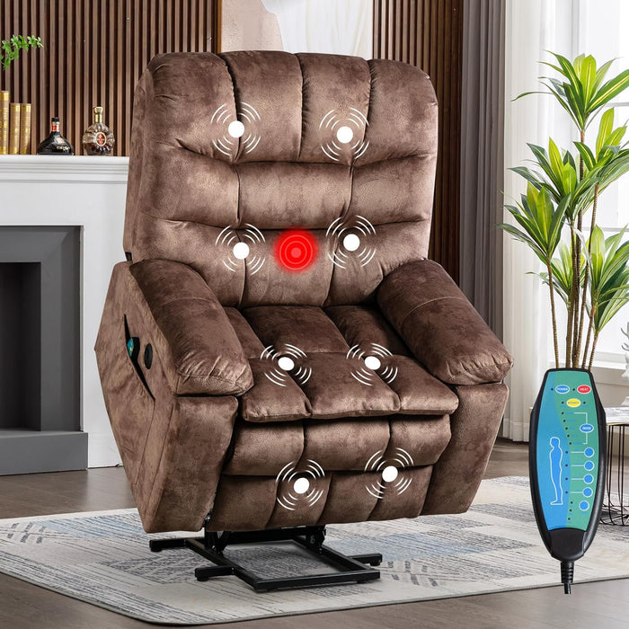 Power Lift Recliner with Massage & Heat