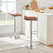 Adjustable Bar Stools Set of 2, Bar Height Stools for Kitchen Counter