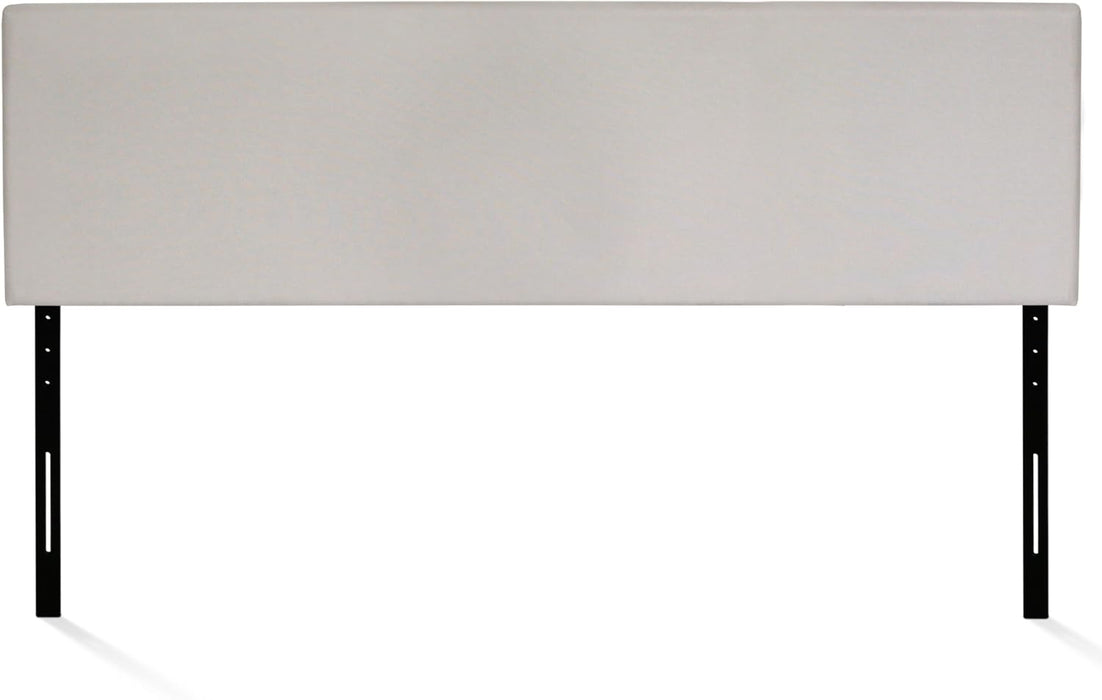 Roanne Plain Headboard, King, Fog