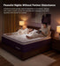 Queen Mattress 14 Inch Hybrid Mattress for Side Sleeper, Medium Plush