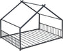 Montessori Oversized Floor Bed With Roof Playhouse